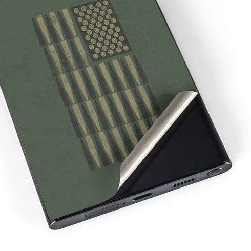 Bullet American Flag Galaxy S24 Ultra Skin