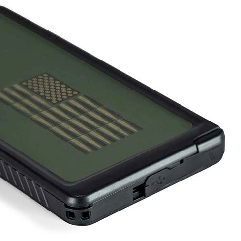 Bullet American Flag Galaxy S24 Ultra Waterproof Case
