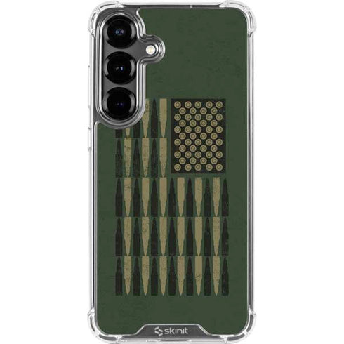 Bullet American Flag Galaxy S26 Plus Clear Case