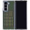 Bullet American Flag Galaxy Z Fold5 5G Clear Case