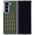 Bullet American Flag Galaxy Z Fold5 5G Clear Case