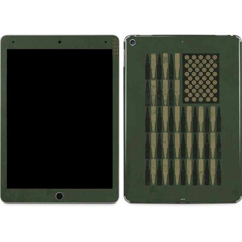 Bullet American Flag iPad Skins