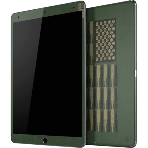 Bullet American Flag iPad Skins