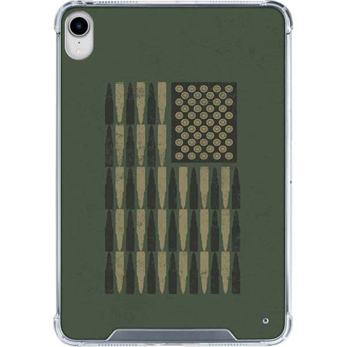 Bullet American Flag iPad 11th Gen (2025) Clear Case