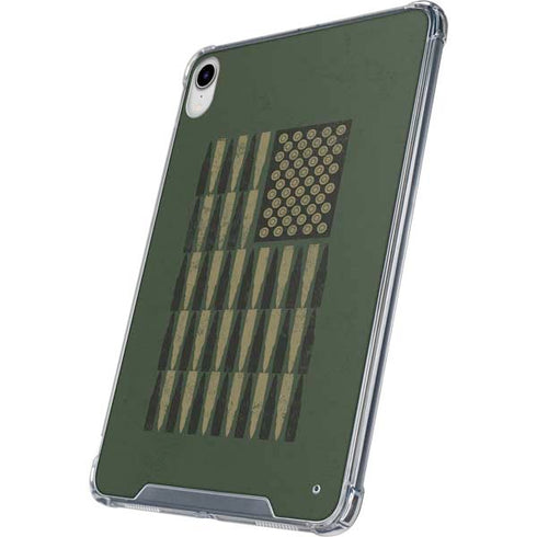 Bullet American Flag iPad 11th Gen (2025) Clear Case