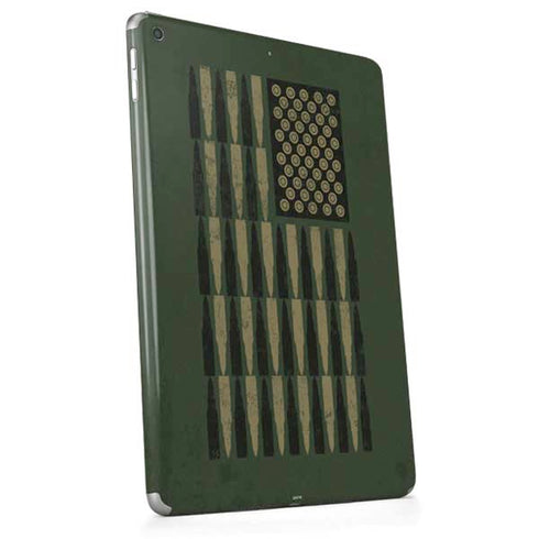 Bullet American Flag Apple iPad Skin