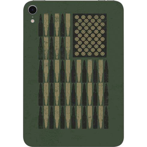Bullet American Flag Apple iPad Mini Skin