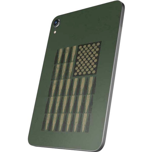Bullet American Flag Apple iPad Mini Skin