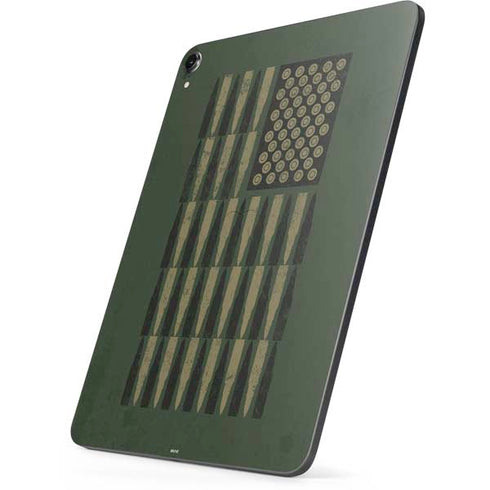 Bullet American Flag Apple iPad Pro Skin
