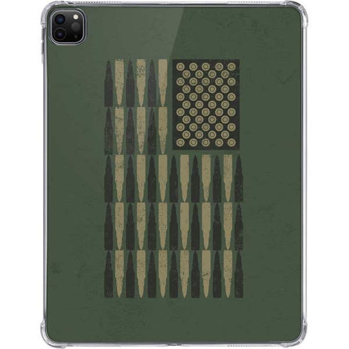 Bullet American Flag iPad Pro 11in (2024) Clear Case
