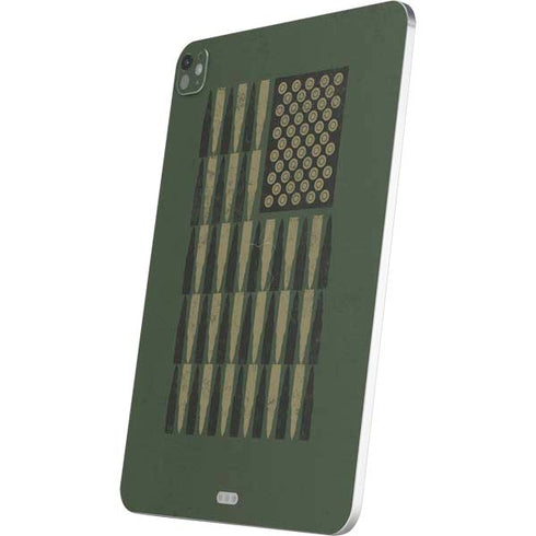 Bullet American Flag iPad Pro 13in M4 (2024) Skin