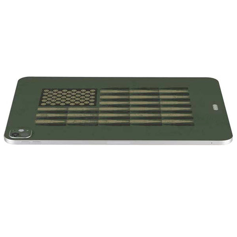 Bullet American Flag iPad Pro 13in M4 (2024) Skin