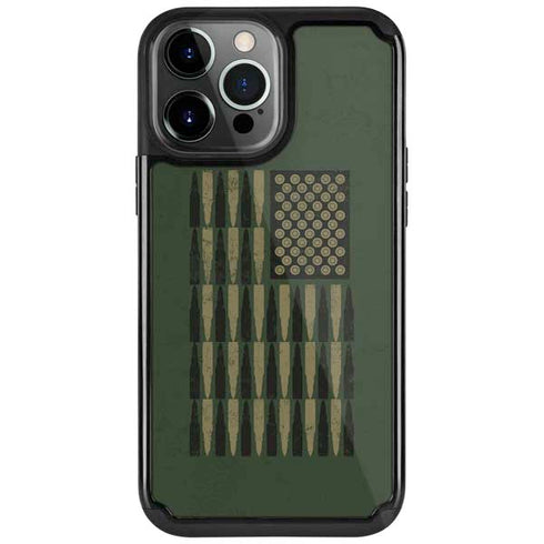 Bullet American Flag iPhone Cases