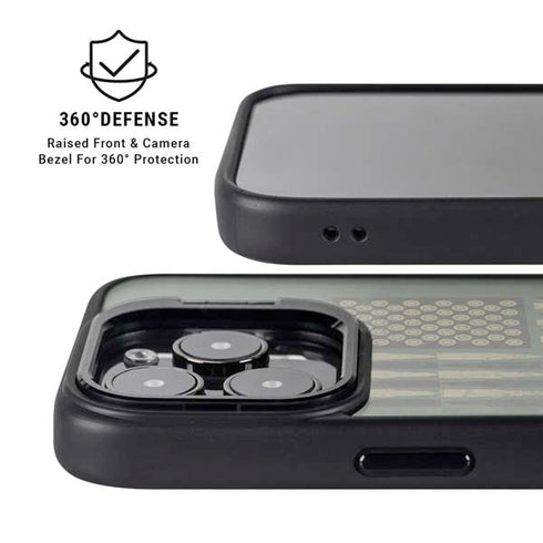 Bullet American Flag iPhone 14 Pro Max Kickstand Case