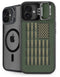 Bullet American Flag iPhone 16 Plus Kickstand Case