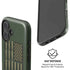 Bullet American Flag iPhone 16 Plus Magsafe Impact Case