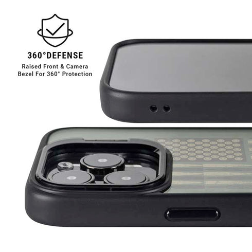 Bullet American Flag iPhone 16 Pro Max Kickstand Case