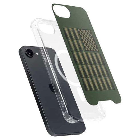Bullet American Flag iPhone 16e MagSafe Case
