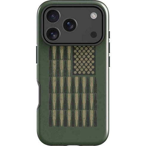 Bullet American Flag iPhone 18 Pro Max Impact Case