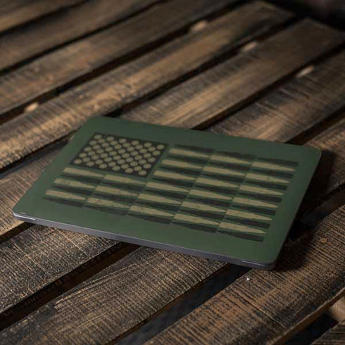Bullet American Flag Apple MacBook Air Skin