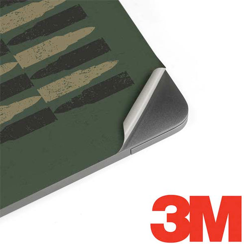 Bullet American Flag MacBook Skins