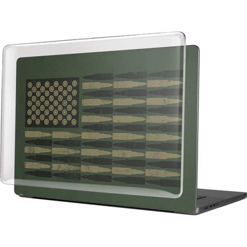 Bullet American Flag MacBook Cases