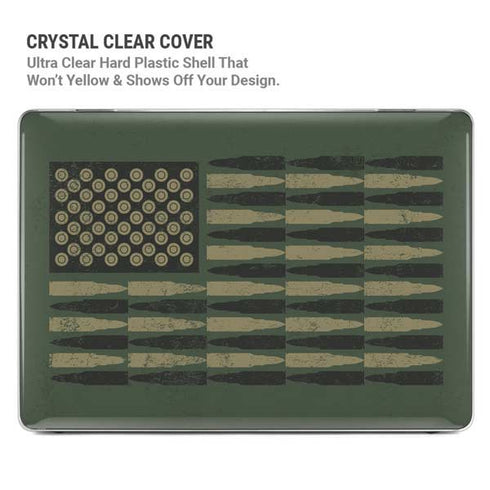 Bullet American Flag MacBook Cases