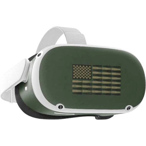 Bullet American Flag Oculus Quest 2 Skin