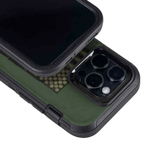 Bullet American Flag Otterbox Defender iPhone Skin