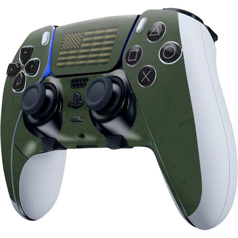 Bullet American Flag PS5 DualSense Edge Pro Controller Skin