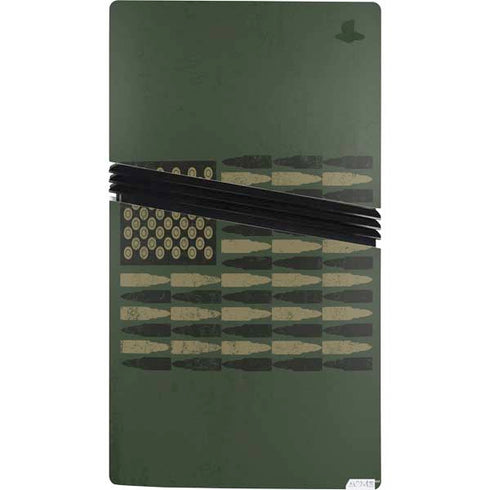 Bullet American Flag PS5 Pro Bundle Skin