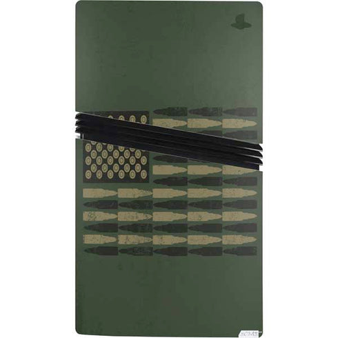 Bullet American Flag PS5 Pro Console Skin