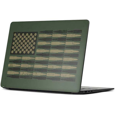 Bullet American Flag Surface Laptop 7 13.8in Skin