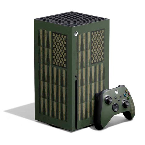 Bullet American Flag Xbox Series X Bundle Skin