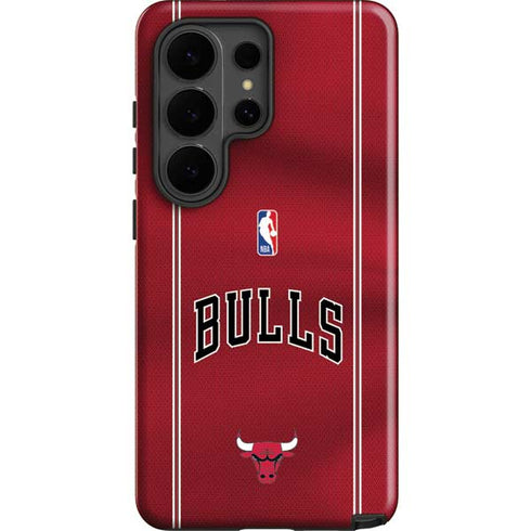 NBA Chicago Bulls Jersey Galaxy S26 Ultra Impact Case