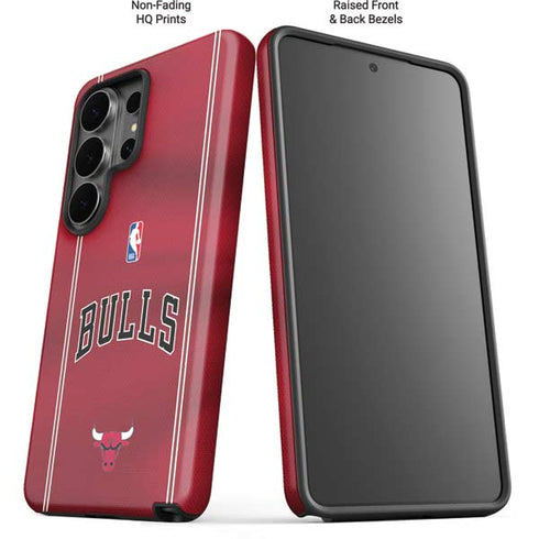 NBA Chicago Bulls Jersey Galaxy S26 Ultra Impact Case