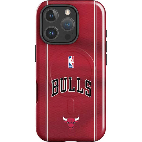 NBA Chicago Bulls Jersey iPhone 16 Pro Magsafe Impact Case