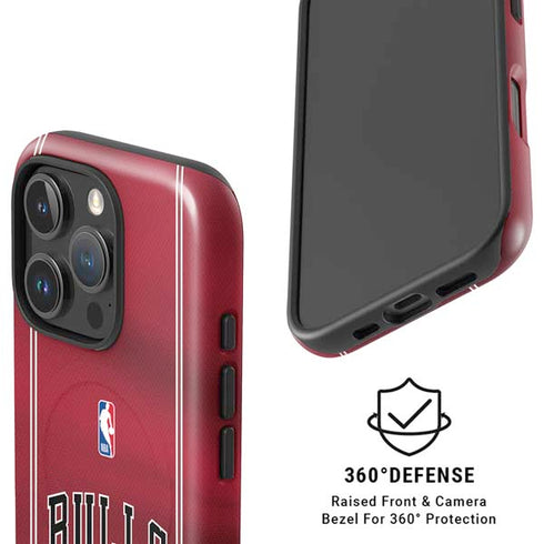 NBA Chicago Bulls Jersey iPhone 16 Pro Magsafe Impact Case
