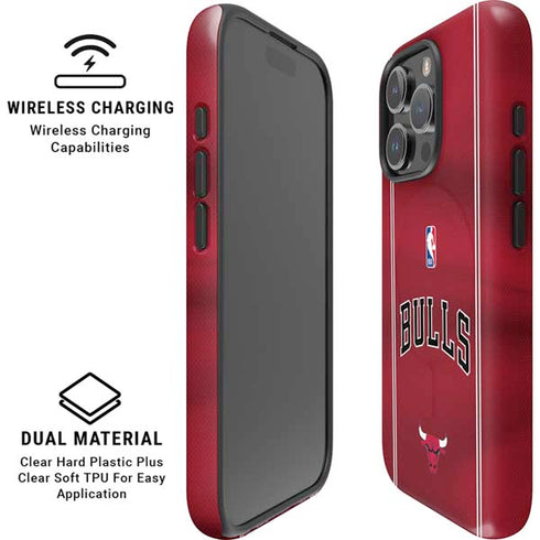 NBA Chicago Bulls Jersey iPhone 16 Pro Magsafe Impact Case