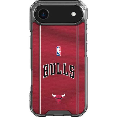 NBA Chicago Bulls Jersey iPhone 17 Air Clear Case