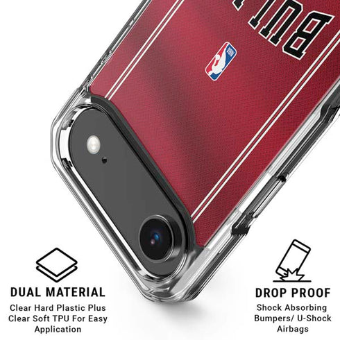 NBA Chicago Bulls Jersey iPhone 17 Air Clear Case