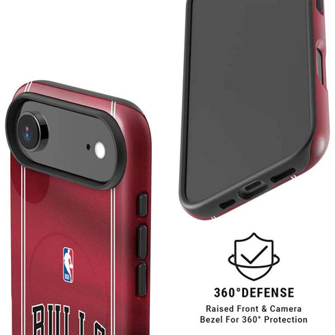 NBA Chicago Bulls Jersey iPhone 17 Air Magsafe Impact Case