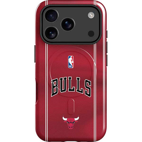 NBA Chicago Bulls Jersey iPhone 17 Pro Magsafe Impact Case