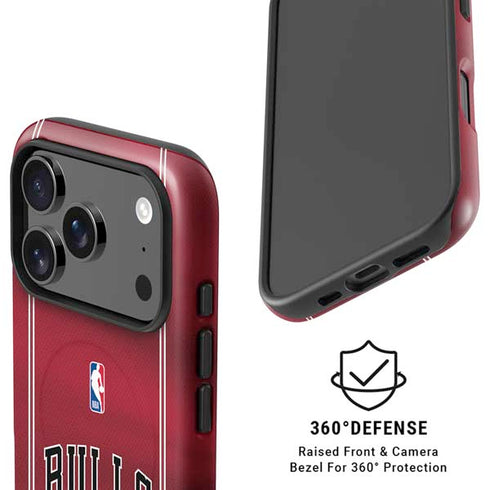 NBA Chicago Bulls Jersey iPhone 17 Pro Magsafe Impact Case