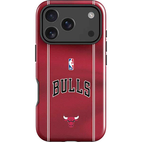 NBA Chicago Bulls Jersey iPhone 17 Pro Max Impact Case