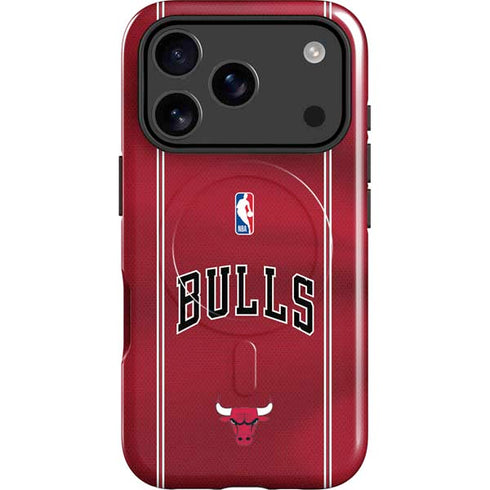 NBA Chicago Bulls Jersey iPhone 17 Pro Max Magsafe Impact Case