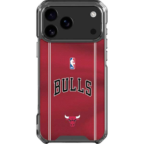 NBA Chicago Bulls Jersey iPhone 18 Pro Max Clear Case