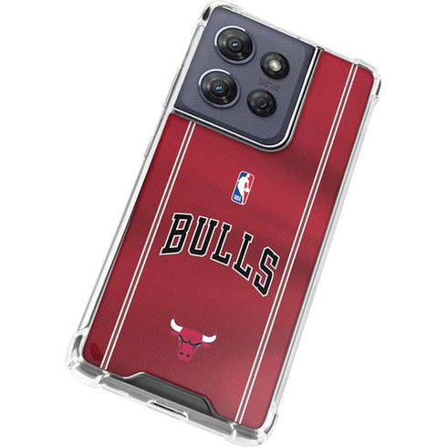 NBA Chicago Bulls Jersey Moto G Stylus 5G (2025) Clear Case