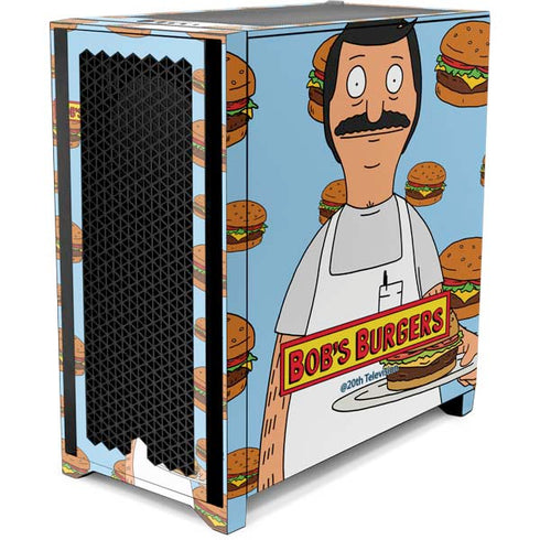 Bobs Burgers Burger of the Day Corsair 4000D Tempered Glass Mid-Tower ATX Case Skin