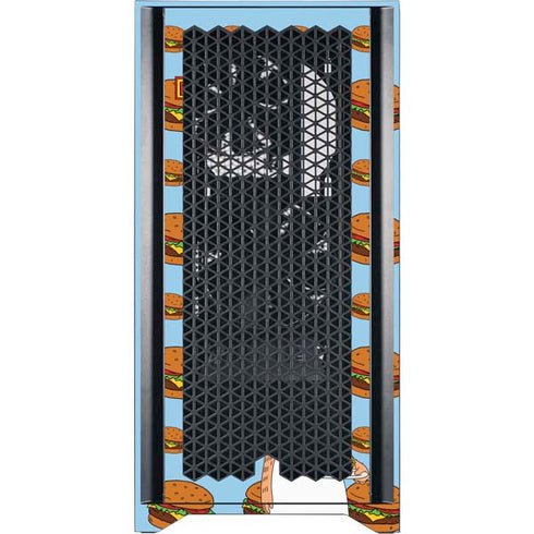 Bobs Burgers Burger of the Day Corsair 4000D Tempered Glass Mid-Tower ATX Case Skin